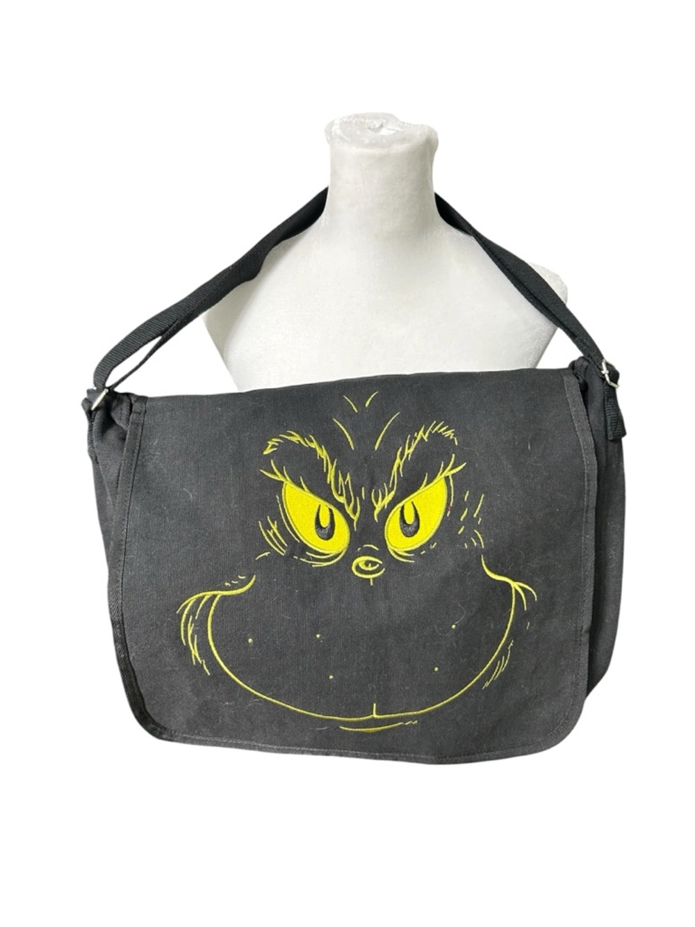 Universal Studios  Black Tote with Grinch  Logo Patch